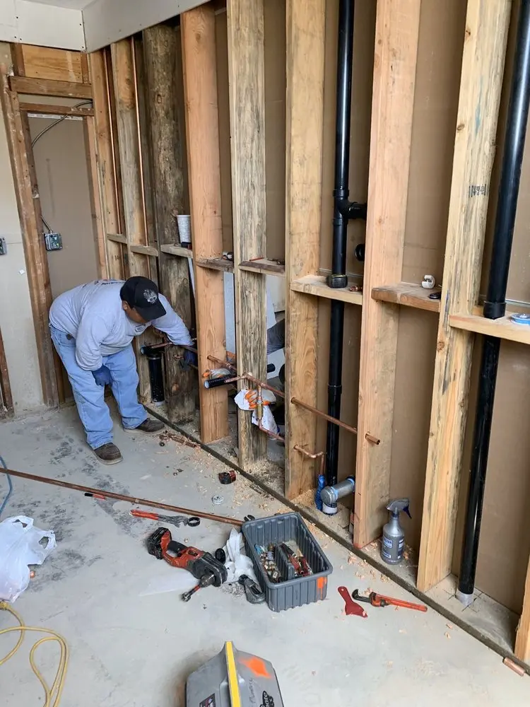 Commercial rough-in plumbing for Trenchless Sewer Repair in Depew